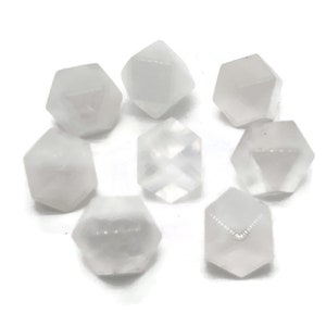 Clear Quartz Polyhedron Crystal - Crystal Polyhedron Carving - Polished Polyhedron -  2cm - PL1006