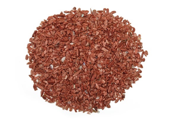 GoldStone Chips – Gemstone Chips – Crystal Semi Tumbled Chips - Bulk Crystal - 2-6mm  - CP1123