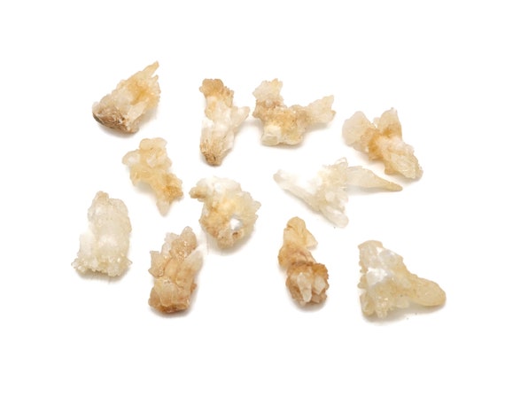 Yellow Calcite Druzy Crystal - Calcite Druzy - Making Jewelry - Pocket Crystal – FO1022