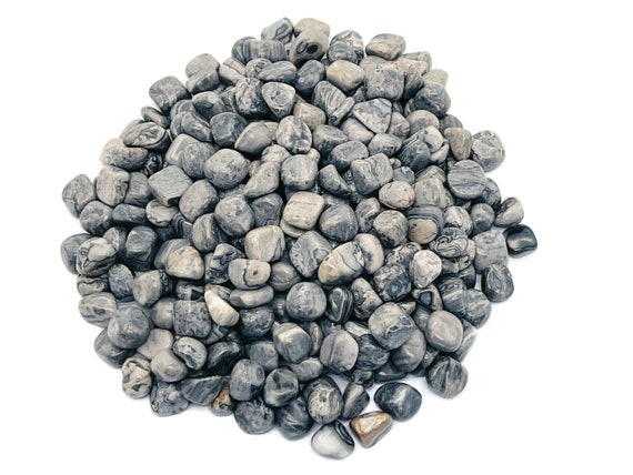 Picasso Jasper Chips – Crystal Chips – Semi Tumbled Chips - Bulk Crystal - 7-12mm  - CP1096