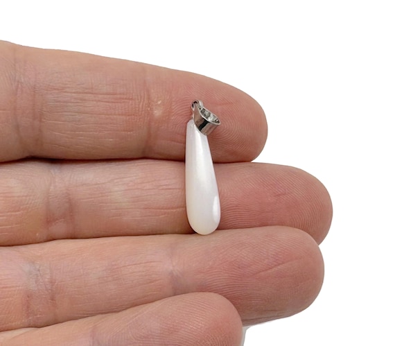 Natural Pearl Pendant - Crystals Pendant Healing - Sea Shell Pendant - Handmade Jewelry - NC1830