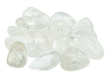 Clear Quartz Tumbled Stone – Clear Quartz Crystal –  Polished Stone – Large Gemstone - TU1147