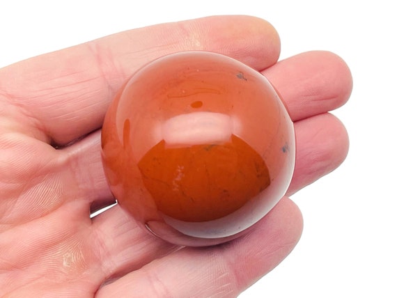 Red Jasper Sphere Stone A++ – Crystal Ball - Healing Crystal Stones – Crystal Décor – 40-50mm - BA1020