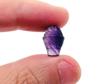 Fluorite Ice Cream Carving – Fluorite Carved Gemstone – Healing Crystal – Best Quality - Home Decor - Gifts - CA1018