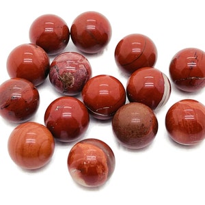 Red Jasper Sphere Crystal - Sphere Red Jasper Ball - Crystal Sphere -Natural Healing Stone - Sphere Gemstone – 16mm - SP1058