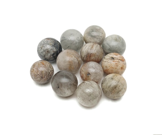 Garden Quartz Sphere Stone – Phantom Quartz Ball - Healing Crystal Stones – Meditation Crystal – 19-22mm - SP1105