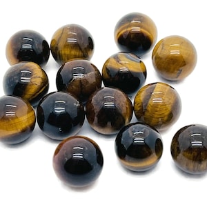Tiger Eye Sphere Crystal - Sphere Tiger Eye Ball - Crystal Sphere -Natural Healing Stone - Sphere Gemstone – 16mm - SP1057