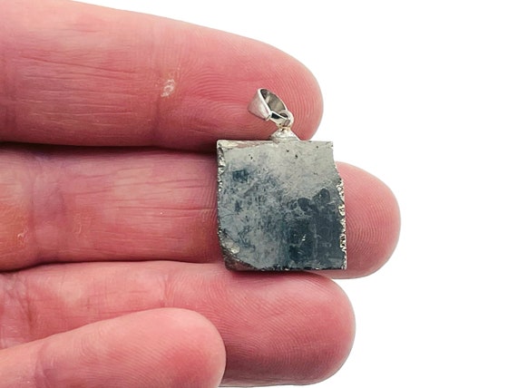 Pyrite Cube Pendant -Crystal Pyrite – Natural Pyrite - Crystal Healing - Strong Protection Stone NC1330