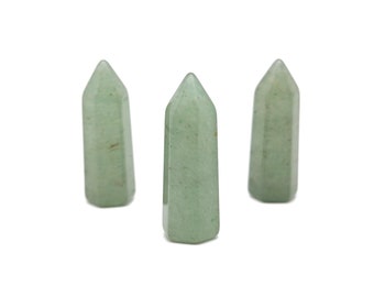 Aventurine Crystal Obelisk Tower – Gemstone Tower – Tower Crystal – Hand Carved Crystal Point – Healing Crystal – 40mm – TW1100