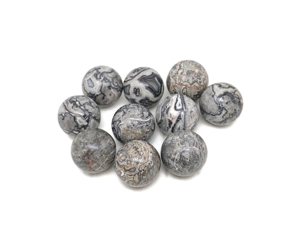 Picasso Jasper Sphere Gemstone – Crystal Sphere - Healing Stone – Crystal Ball – Crystal Décor – 20mm - SP1010