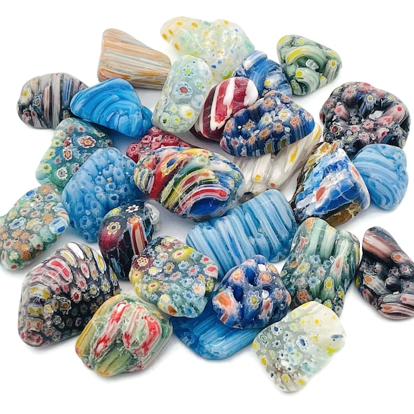 Murano Glass Tumbled – Murano Glass Shaped - TU1252