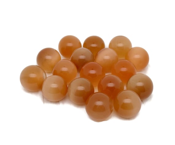 Orange Cats Eye Sphere Gemstone – Crystal Sphere - Healing Stone – Crystal Ball – Crystal Décor – 20mm - SP1143