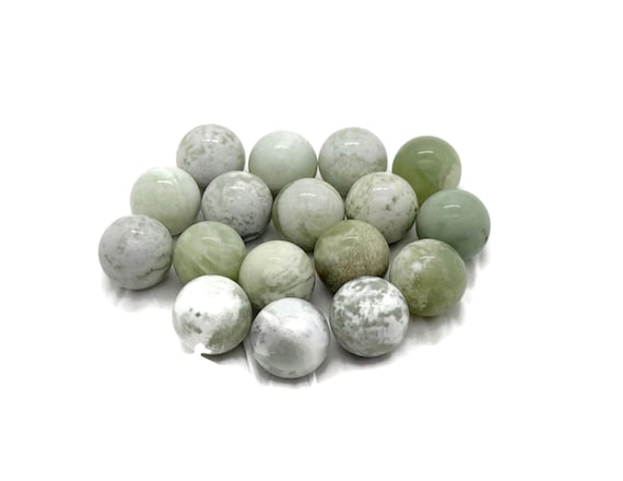 New Jade Sphere Gemstone – Crystal Sphere - Healing Stone – Crystal Ball – Crystal Décor – 20mm - SP1045