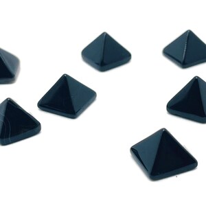 Black Agate Pyramid Crystal – Crystal Pyramid – Healing Crystal – Crystal Gemstone - PY1013