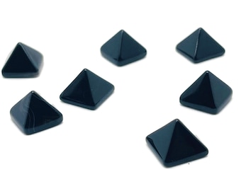 Piramide di agata nera – Piramide di cristallo – Cristallo curativo – Pietra preziosa di cristallo - PY1013