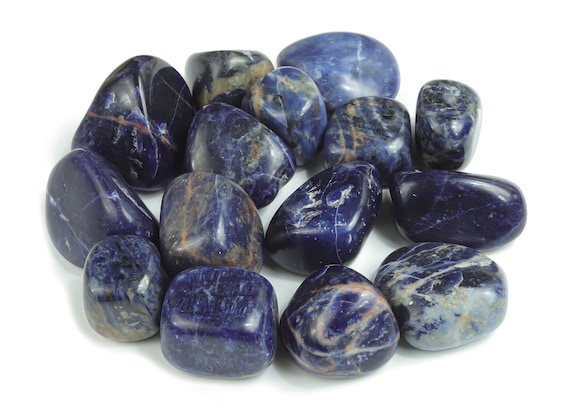 Sodalite Tumble Stone - Healing Gemstone - Sodalite Gemstone – Genuine Polished Sodalite Crystal – TU1080