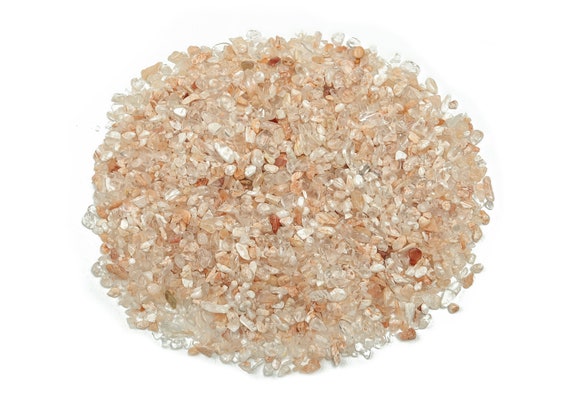 Red Hematoid Quartz  Chips – Gemstone Chips – Crystal Semi Tumbled Chips - Bulk Crystal - 2-6mm - CP1053