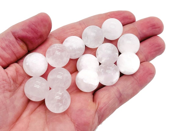 Clear Quartz Sphere Crystal - Sphere Clear Quartz Ball - Crystal Sphere -Natural Healing Stone - Sphere Gemstone – 16mm - SP1055