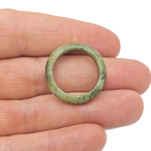 Nephrite Jade Ring - Crystal Ring – Natural Nephrite Jade Ring - Jewelry Making Supplies - Gift For Her - RI1044