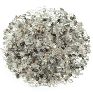 Herkimer Diamond Crystal Chips – Gemstone Chips – Crystal Semi Tumbled Chips - Bulk Crystal - 3-6mm - CP1099