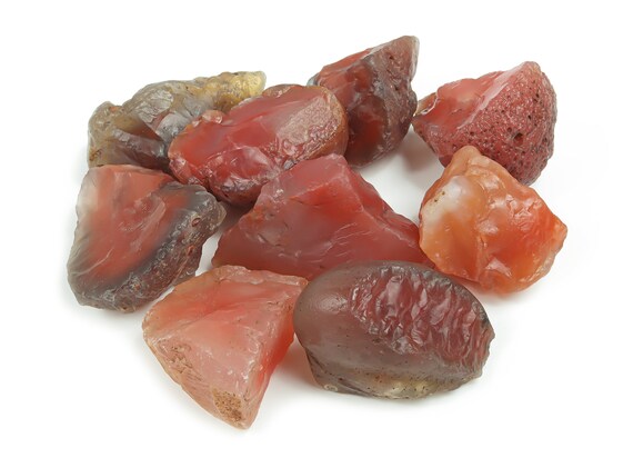 Raw Mozambique Agate Stone – Rough Crystal Stone - Gemstone - Crystal – Genuine Phoenix Chunks – RA1058