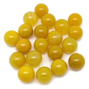 Gelber Achat Kugel Kristall - Kugel Gelbe Achat Kugel - Kristall Kugel - Natürlicher Heilstein - Kugel Edelstein - 16mm - SP1075