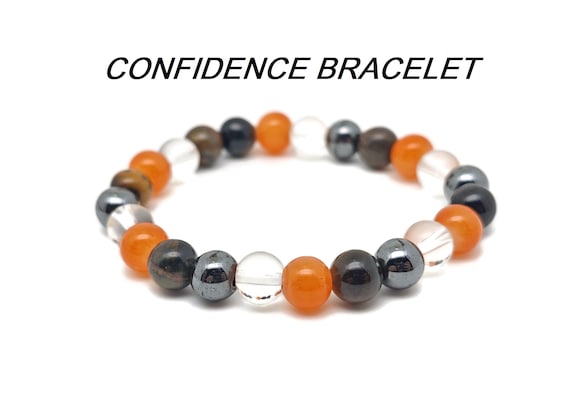 Confidence Gemstone Bracelet - Handmade Crystal Bracelet - Men&Women Stretchy Bracelet - Gift for Her - Choose Your Bracelet - YY1012
