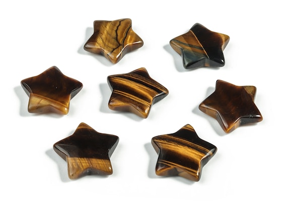 Tiger Eye Star Gemstone - Golden Tigers Eye Star - Tigers Eye - Tigers Eye Star Crystal  – Healing Crystal – 3cm - ST1031