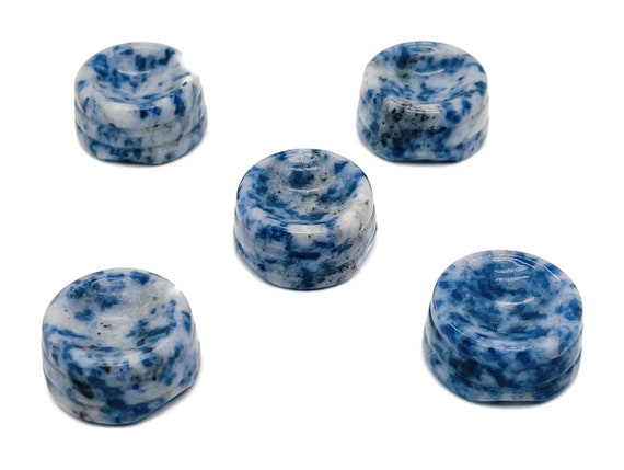 Blue Spot Jasper Crystal Sphere Stand - Gemstone Sphere Stand - Sphere Crystal Holders - Home Decor - SD1017
