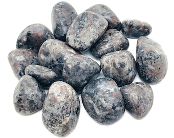 Yooperlite Tumbled Stone – Fluorescent Sodalite Rough Crystal Stone - Gemstone - Crystal – Healing Stone – TU1018