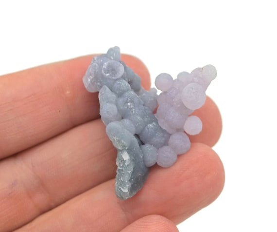 Grape Agate Cluster - Grape Agate Specimen - Raw Grape Agate - Purple Grape Agate - Crystal Gifts - FO1015