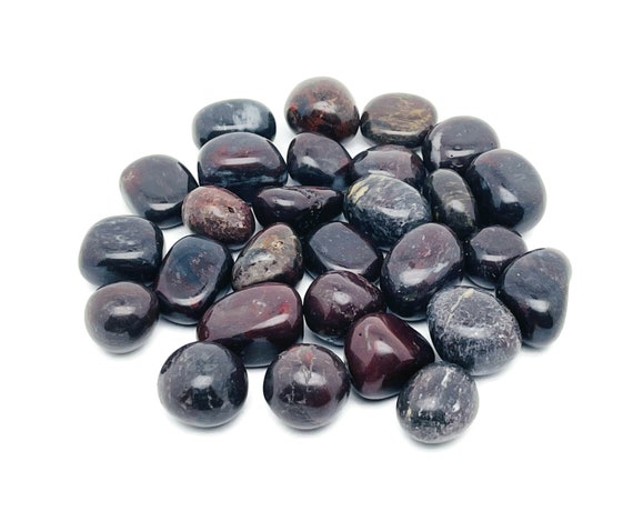 Chicken BloodStone (Chinese) Tumbled Stone – Natural Blood Quartz Gemstone – Meditation Crystals – Blood Cleaner Stone –TU1286