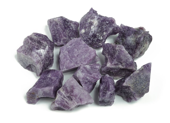 Raw Lepidolite Stone - Rough Lepidolite Gemstone - Natural Raw Crystal - Pocket Crystal – RA1050