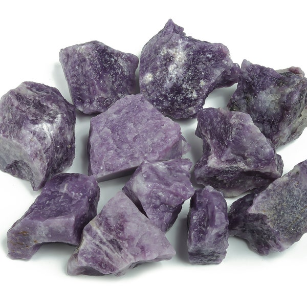 Raw Lepidolite Stone - Rough Lepidolite Gemstone - Natural Raw Crystal - Pocket Crystal – RA1050