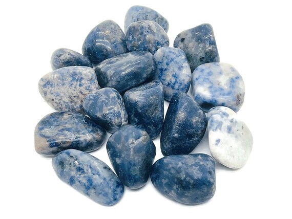 Blue Spot Jasper Tumbled Stone Blue Spot Jasper Gemstones Loose Gemstone Natural Gemstone TU1090 Etsy France