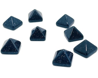 Blue GoldSone Pyramid Crystal – Crystal Pyramid – Healing Crystal – Crystal Gemstone - PY1009