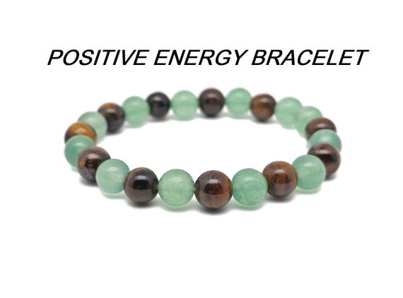 Positive Energy Gemstone Bracelet - Handmade Crystal Bracelet - Men&Women Stretchy Bracelet - Gift for Her - Choose Your Bracelet - YY1038