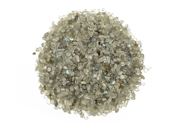 Moonstone Chips – Gemstone Chips – Crystal Semi Tumbled Chips - Bulk Crystal - 2-6mm - CP1152