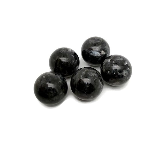 Larvikite Natural Crystal Sphere – Healing Crystal Balls for Home – 25mm - SP1180