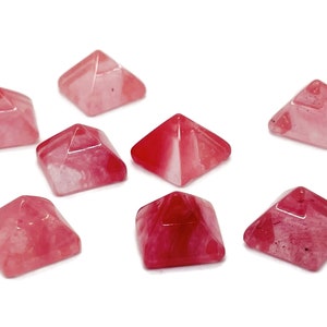 Cherry Quartz Pyramid Crystal – Crystal Pyramid – Healing Crystal – Crystal Gemstone - PY1011