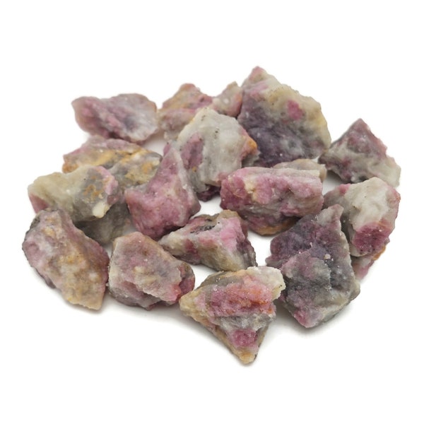 Raw Plum Blossom Tourmaline Stone - Rough Plum Blossom Tourmaline Gemstone - Loose Gemstone –Crystal Natural Stone - RA1113