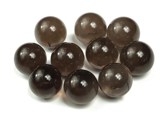 Smoky Quartz Sphere Stone - Healing Crystals Stones - Home Decor – 20mm - SP1085
