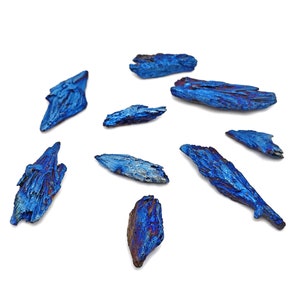 Blue Aura Kyanite Fan - Kyanite Fan Crystal – Gemstone Crystal – Healing Stone - Gifts – RA1380