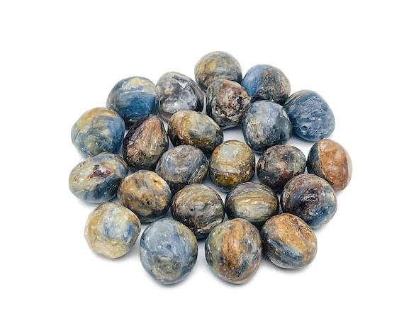 Kyanite Tumbled Stone – Polished Kyanite Healing crystal – Natural Kyanite Gemstone – Kyanite Stone – Bulk Lot – TU1268