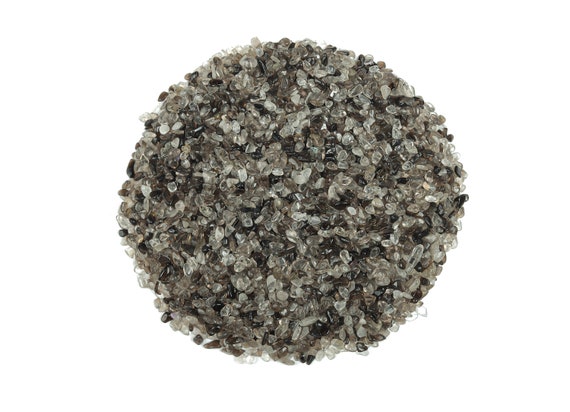 Smoky Quartz Chips – Small Undrilled Chips – Natural Smoky Quartz Crystal – Gemstones 2-6mm - CP1033