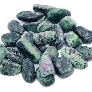 Ruby Zoisite Tumbled Stone - Ruby Zoisite Gemstone - Loose Gemstone - 100% Natural Stone -Ruby Zoisite Stone - TU1173