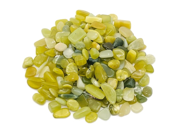 Serpentine Chips – Gemstone Chips – Crystal Semi Tumbled Chips - Bulk Crystal - 7-12mm  - CP1203