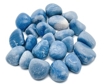 Blue Aventurine Tumbled Stone - Blue Aventurine - Gemstones for Crystal Healing –  TU1138