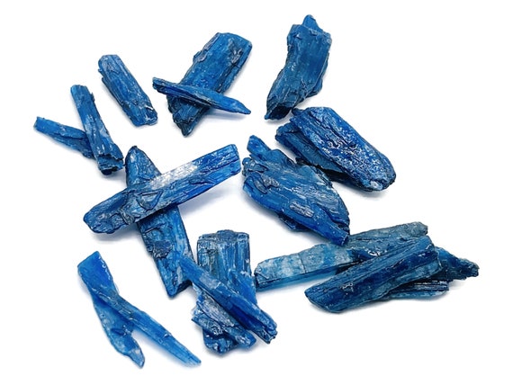 Blue Aura Kyanite - Kyanite Crystal – Gemstone Crystal – Healing Stone - Gifts – RA1081