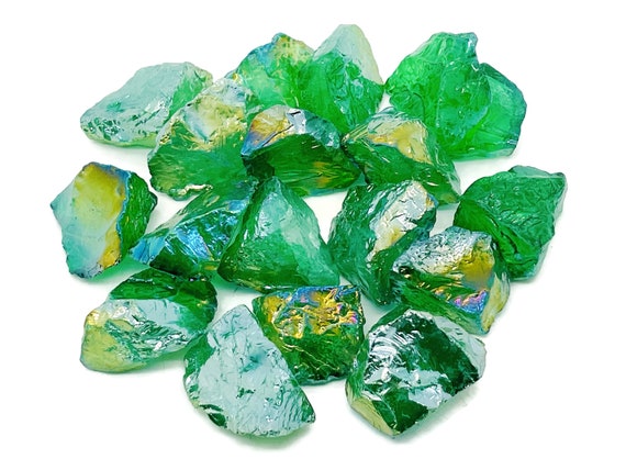 Green Aura Quartz – Rough Green Aura – Raw Crystal – Chunk Stones - Healing Crystal - RA1258
